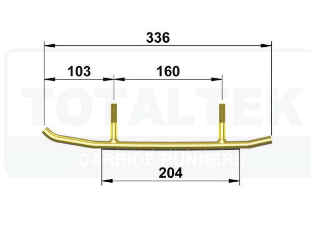 Totaltek Styreskinne - Lynx & Ski-Doo Selges Parvis, Koromant, Racing 